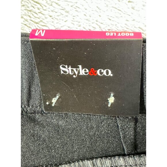 Style&Co womens pants medium boot leg pants - Picture 7 of 15